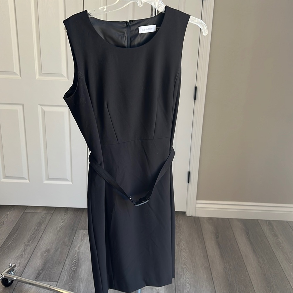 Black professional Calvin Klein dress